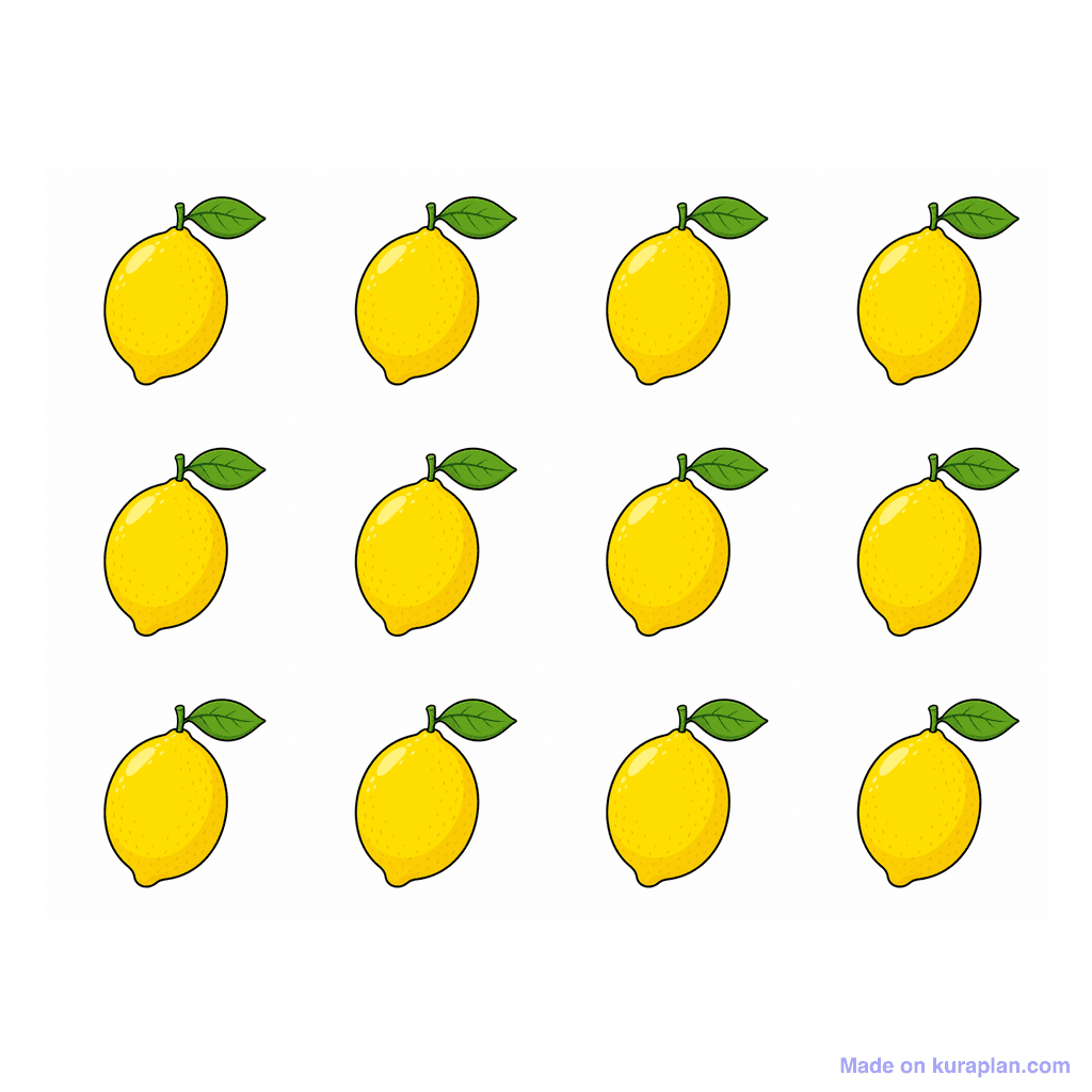 Collection — 12 lemons