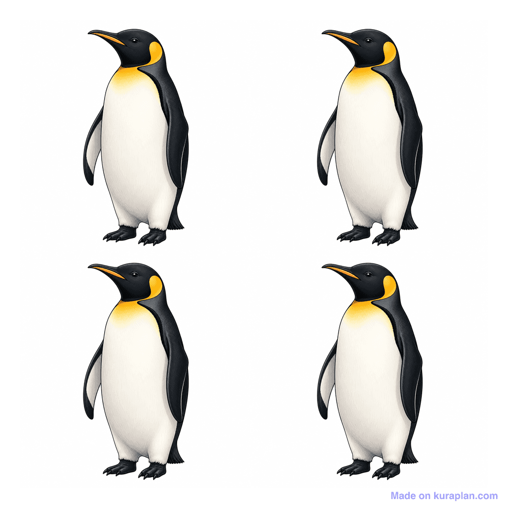 Collection — 4 penguins