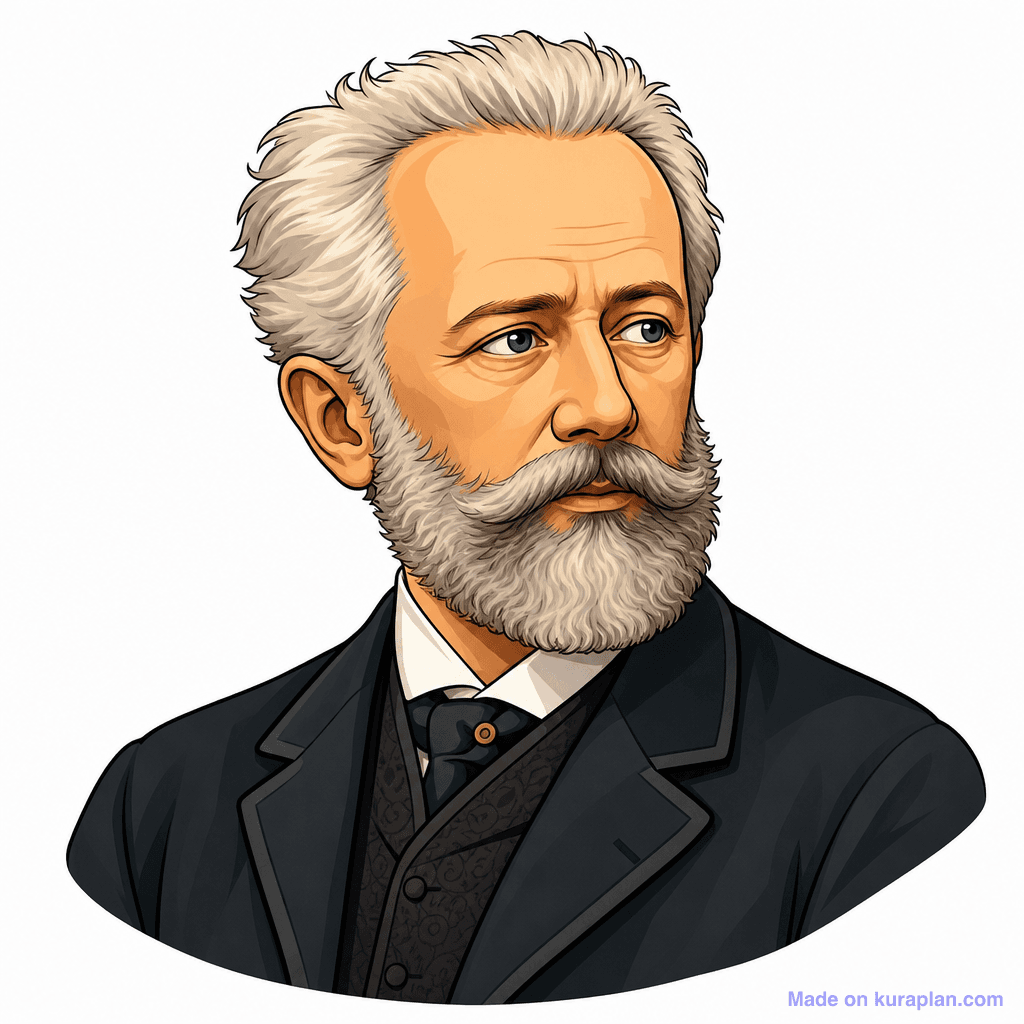 Pyotr Ilyich Tchaikovsky Portrait