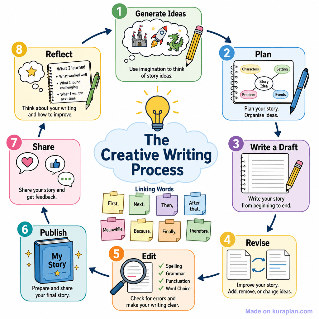 The Creative Writing Process (detailed)
