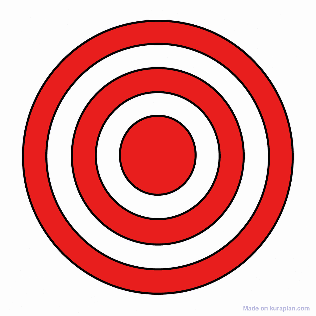 Deco Target Bullseye
