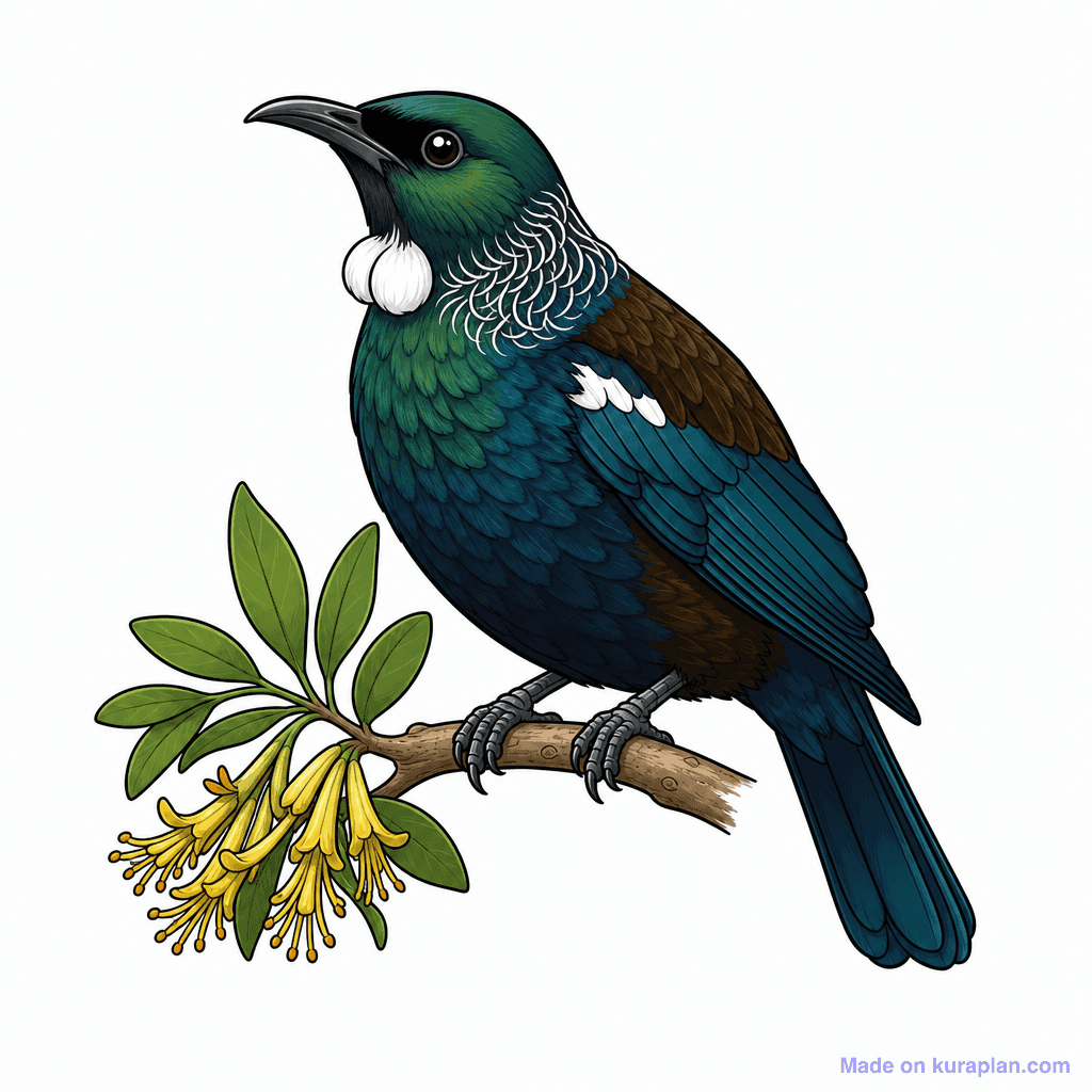 Deco Tui Bird