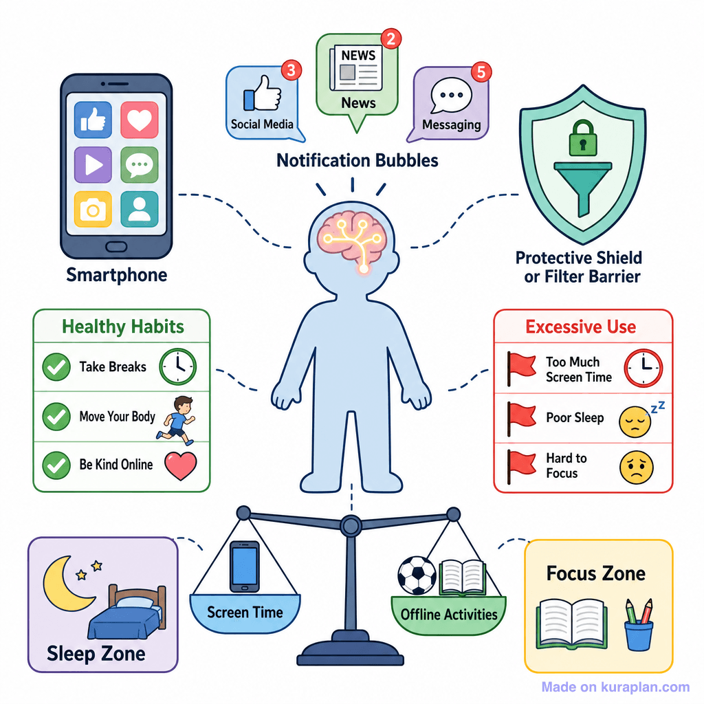 Digital Wellbeing & Screen Balance (simple)