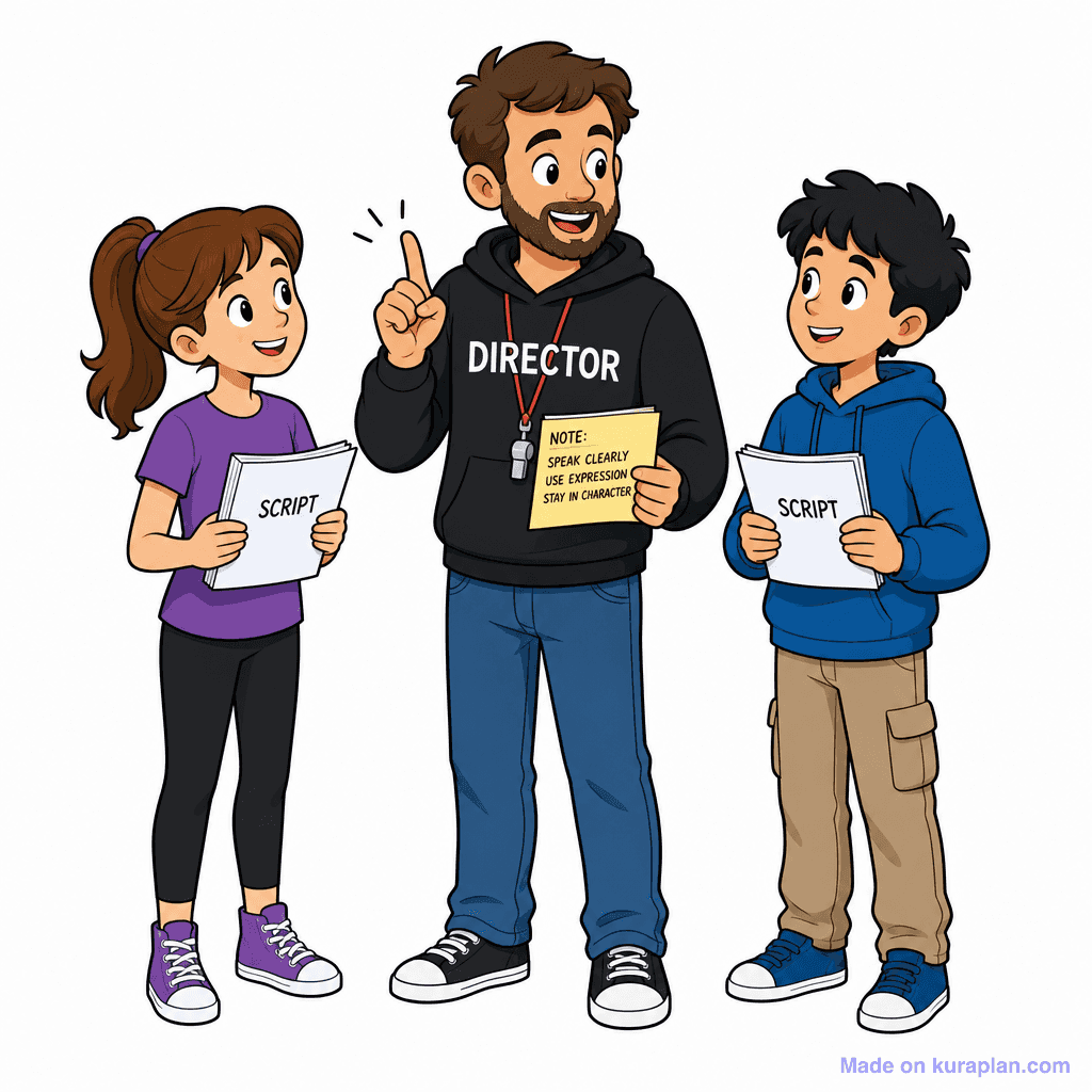 Drama Rehearsal Scene