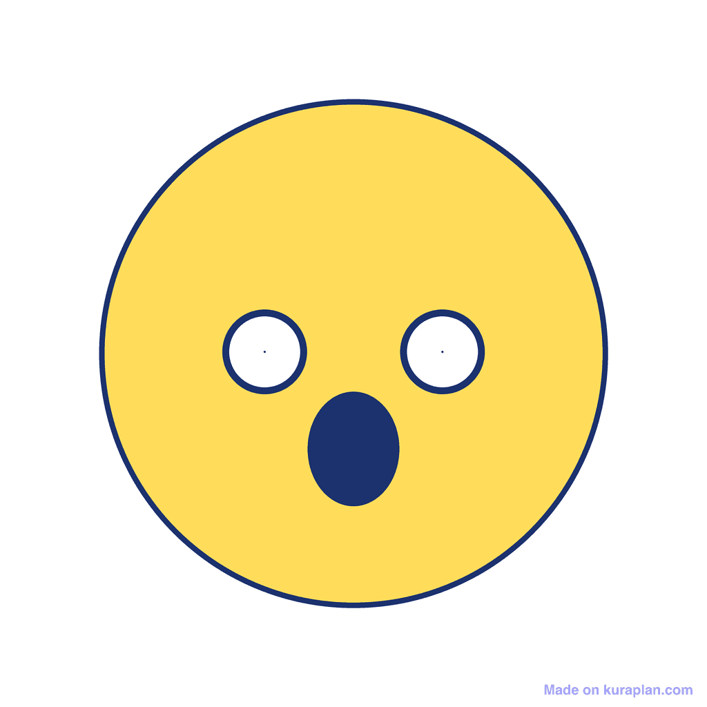Surprised face