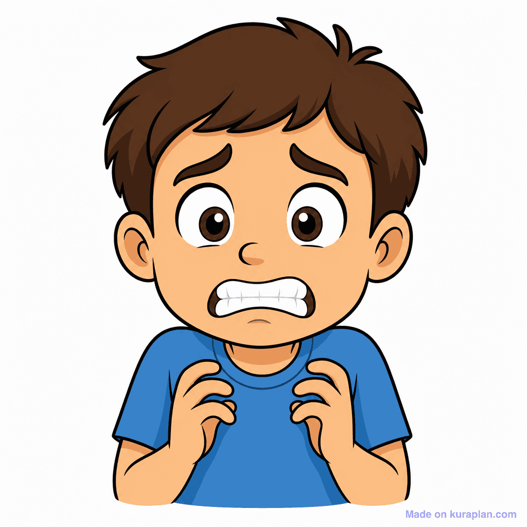 Emotion Scared Face