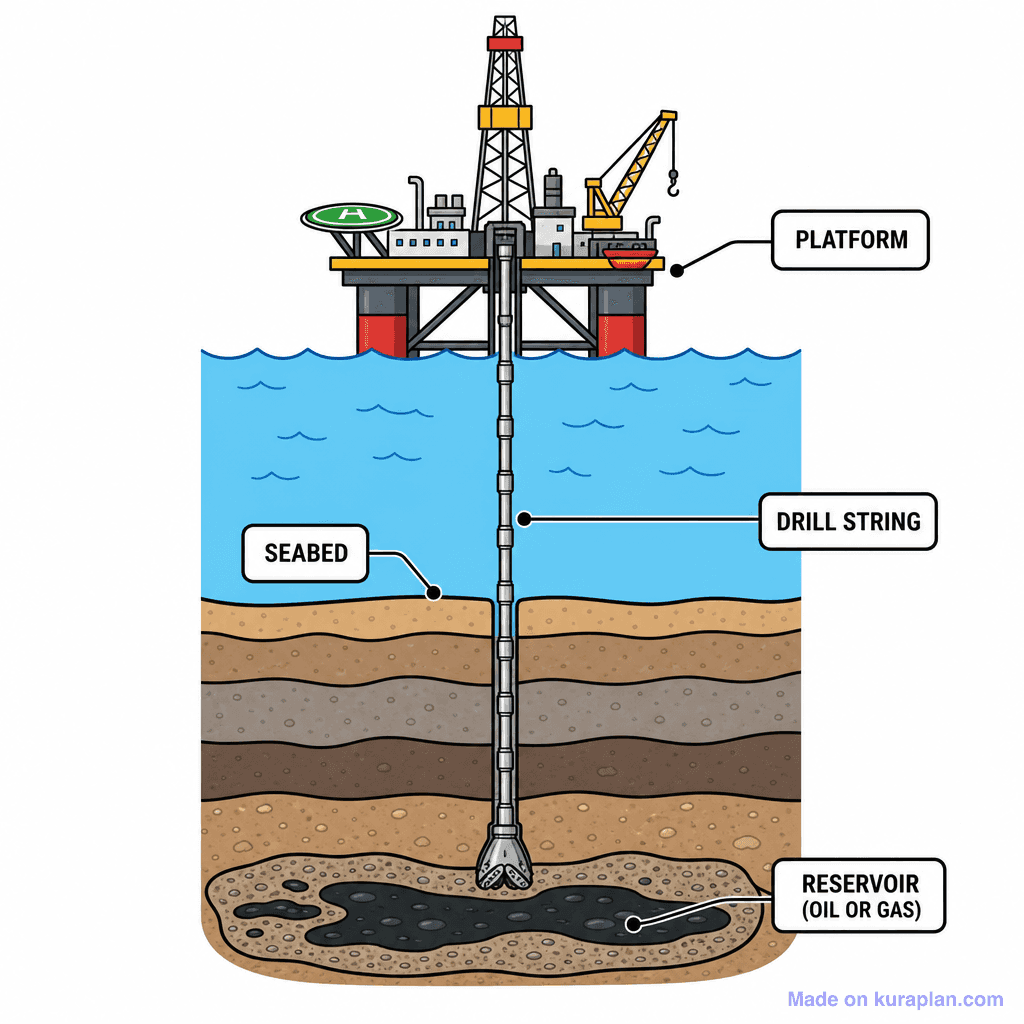 Energy Oil Rig Offshore