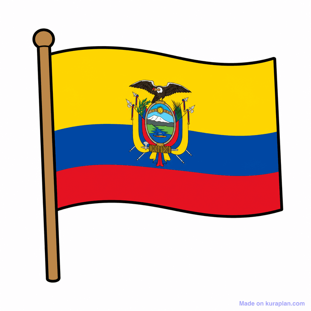Ecuador Flag