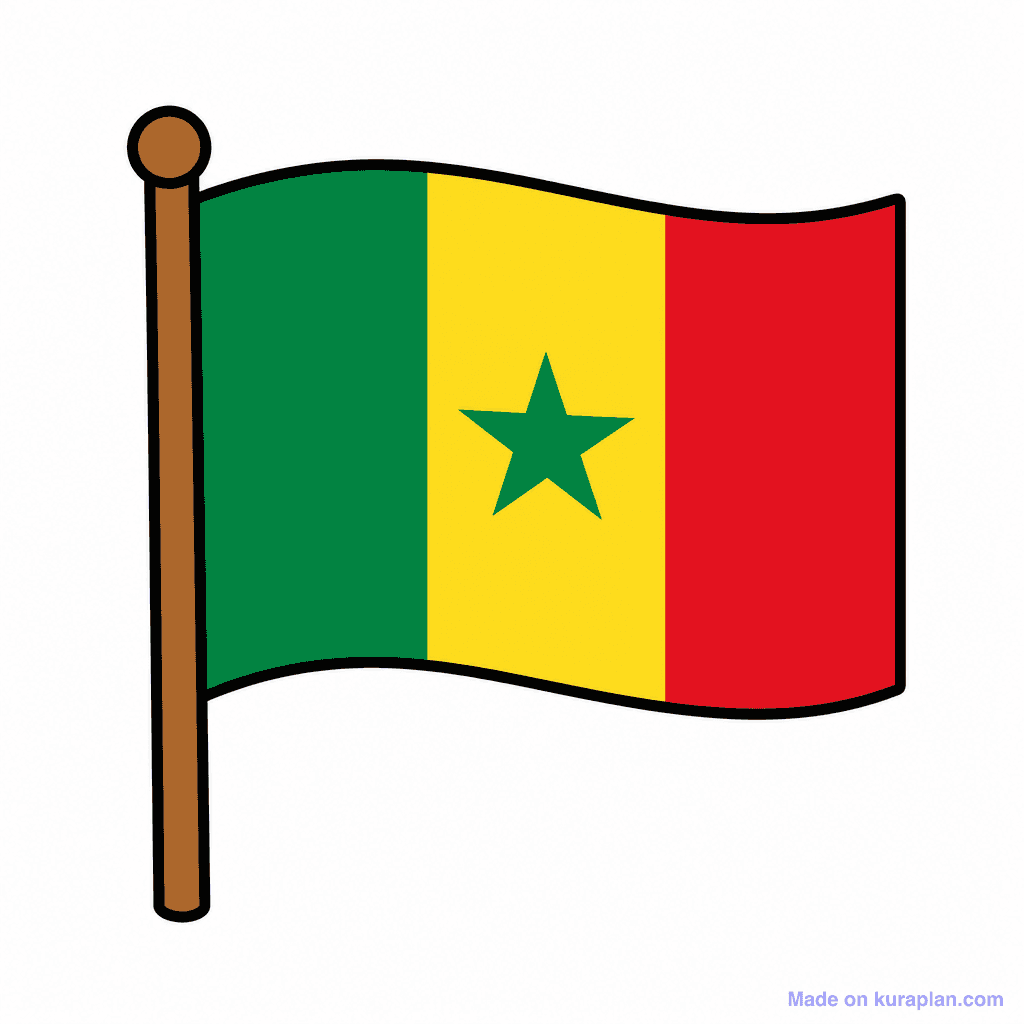 Senegal Flag