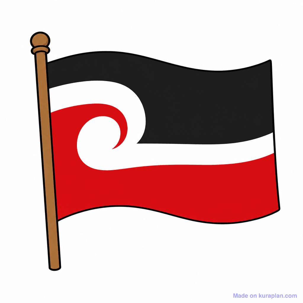Flags illustration sample