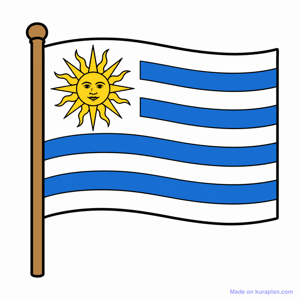 Uruguay Flag