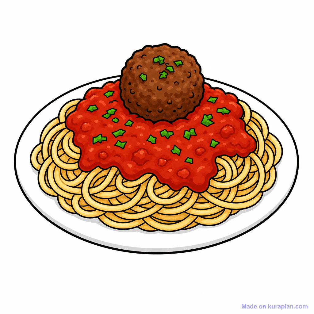 Food Spaghetti Plate