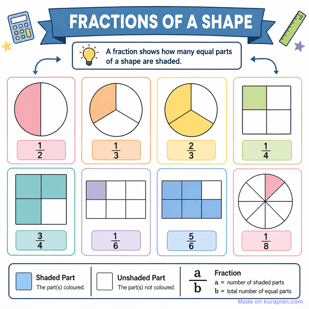 Fractions of a Shape (detailed)