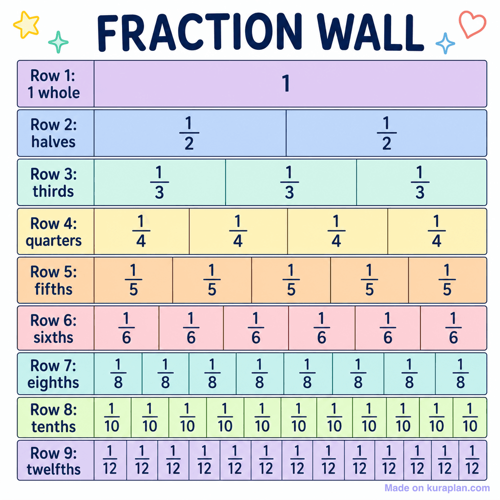 Fraction Wall (simple)