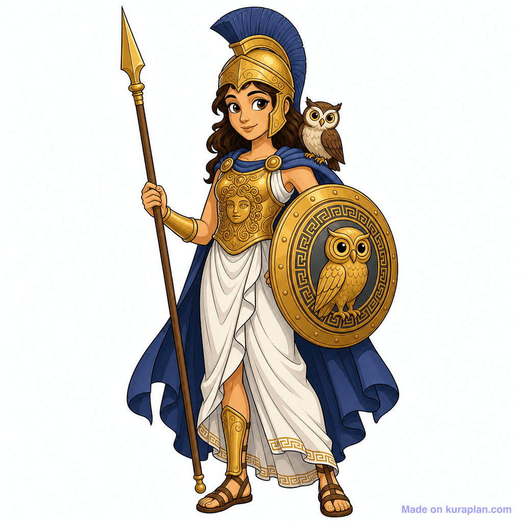 Athena, goddess of wisdom