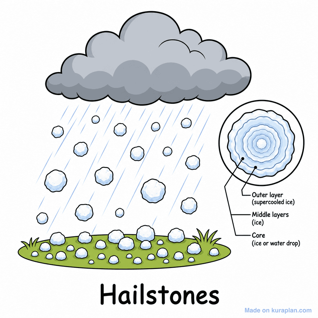 Hail Storm Cross Section