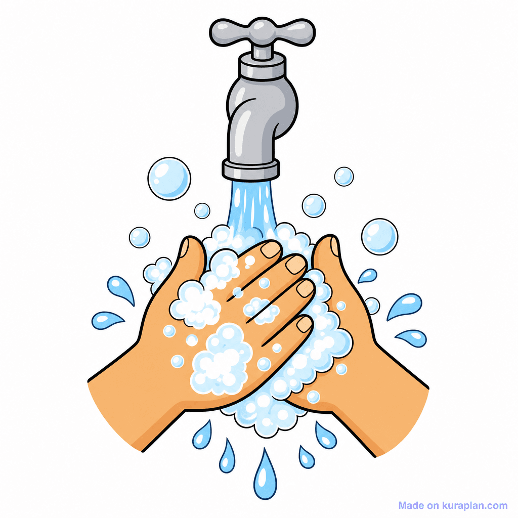 Hygiene Icons illustration sample