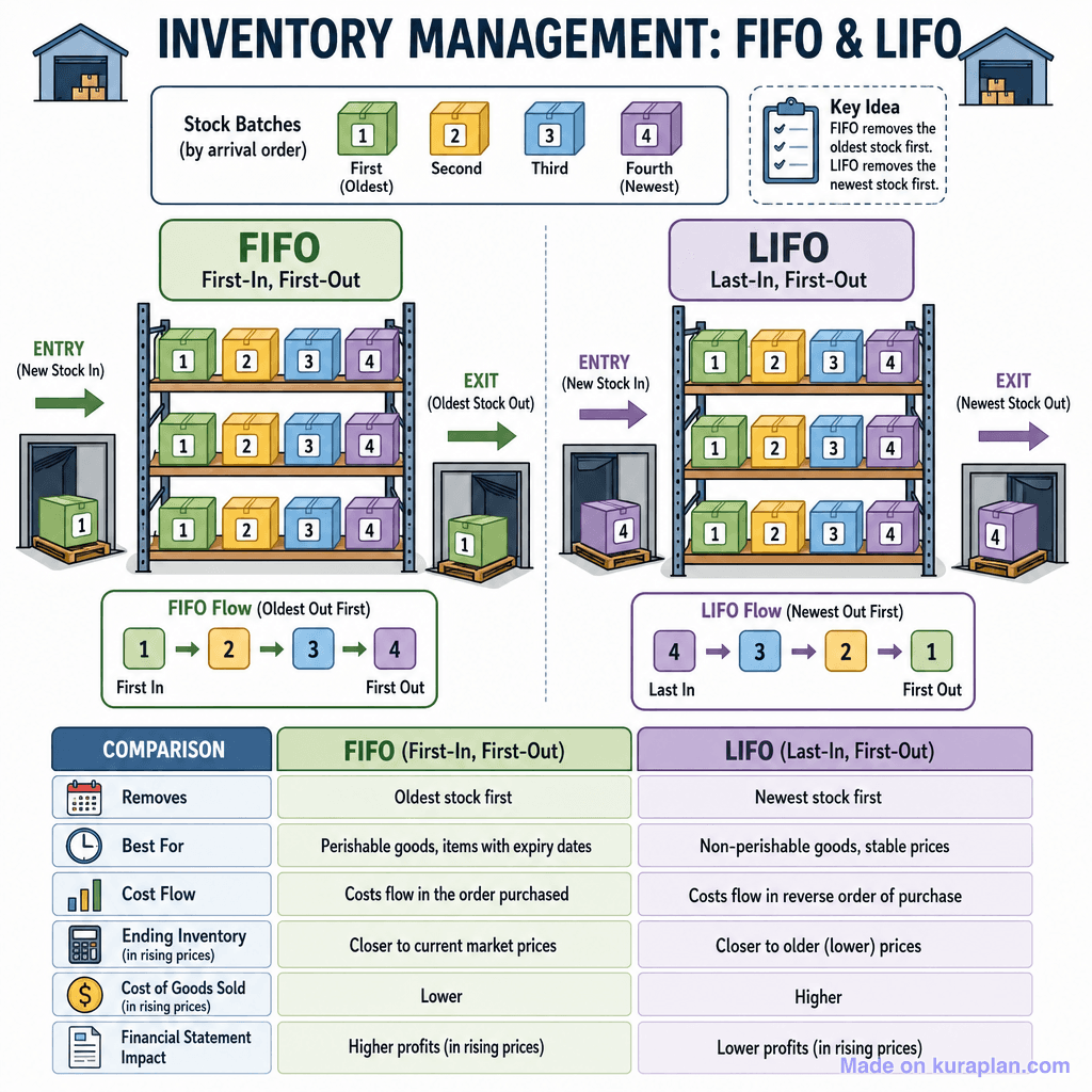 Inventory Management: FIFO & LIFO (detailed)