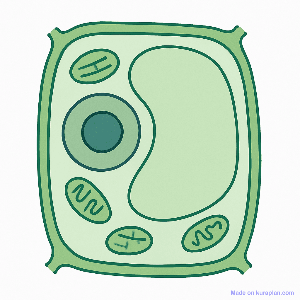 Plant cell (unlabeled)