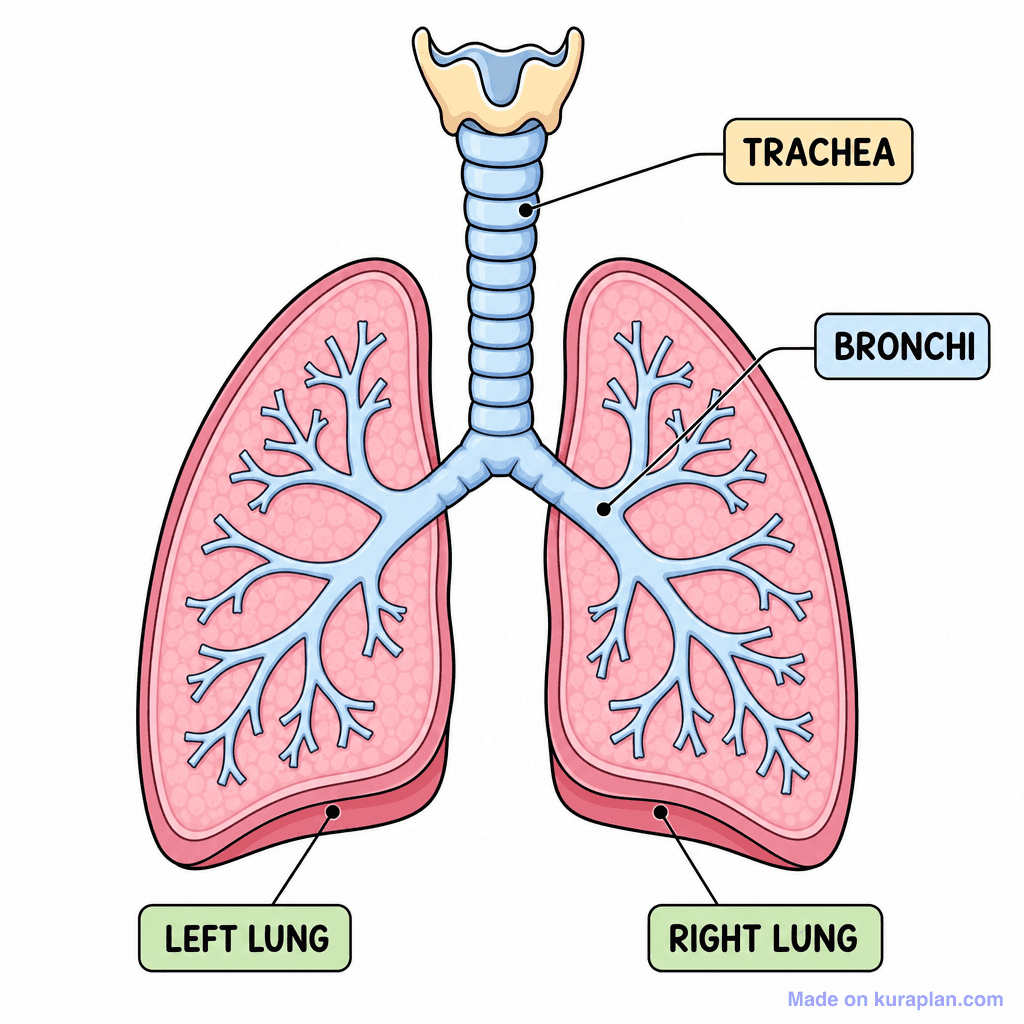 Respiratory System Diagram