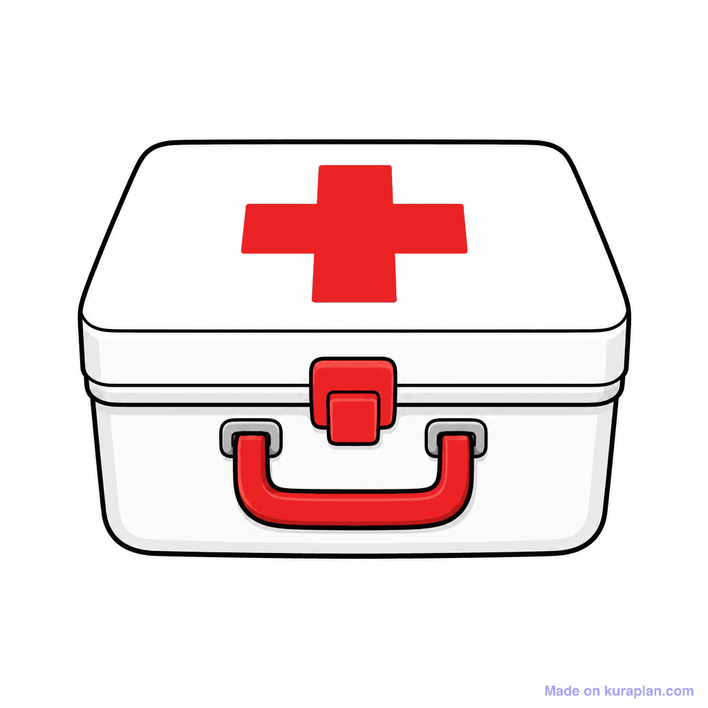 Health classroom illustration sample