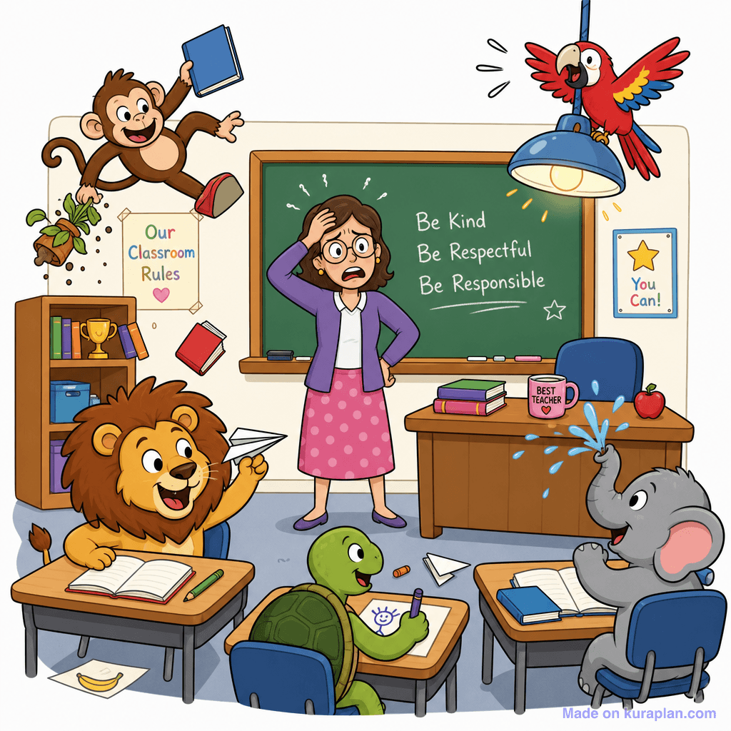 Metaphor Classroom Is A Zoo
