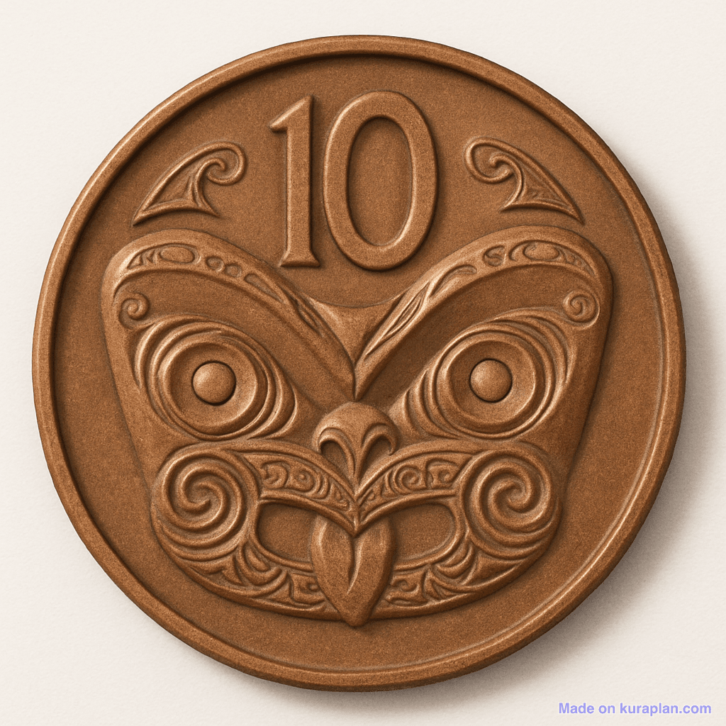 NZ 10c coin (realistic)