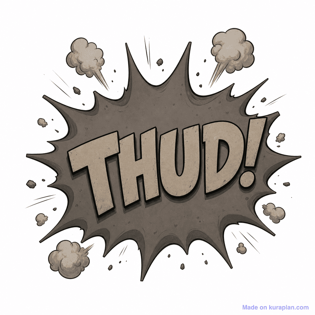 Onomatopoeia Thud