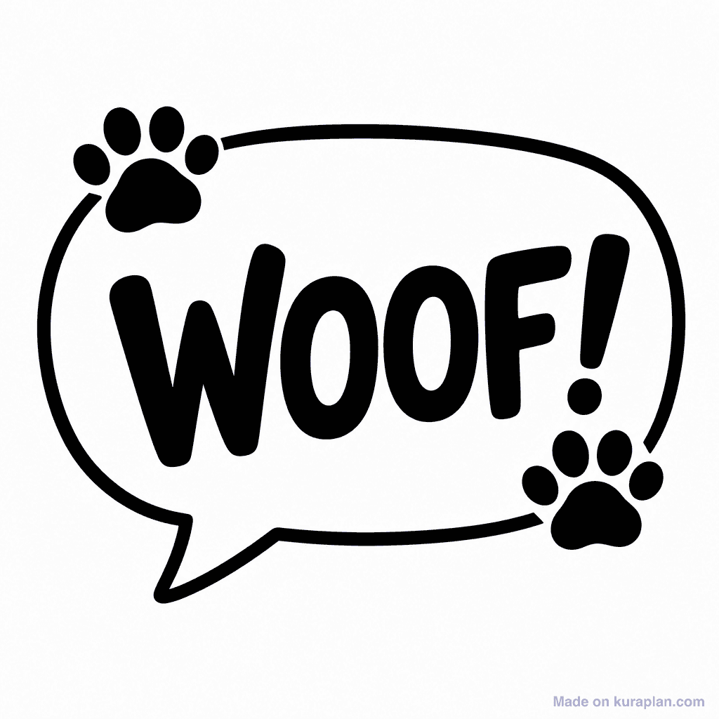 Onomatopoeia Woof