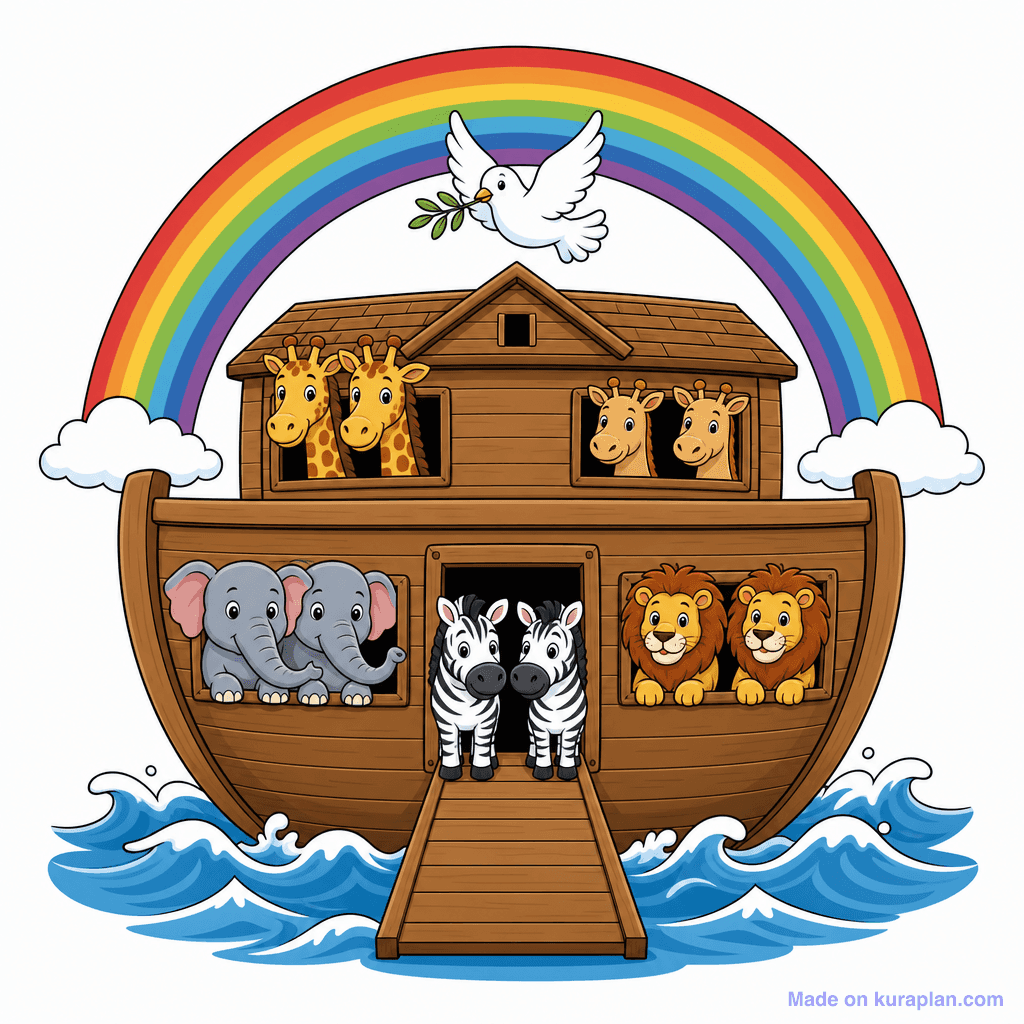 Ot Noahs Ark Animals 2x2