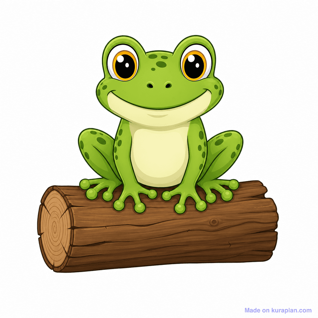 Phonics Cvc Rhyme Pair Frog Log
