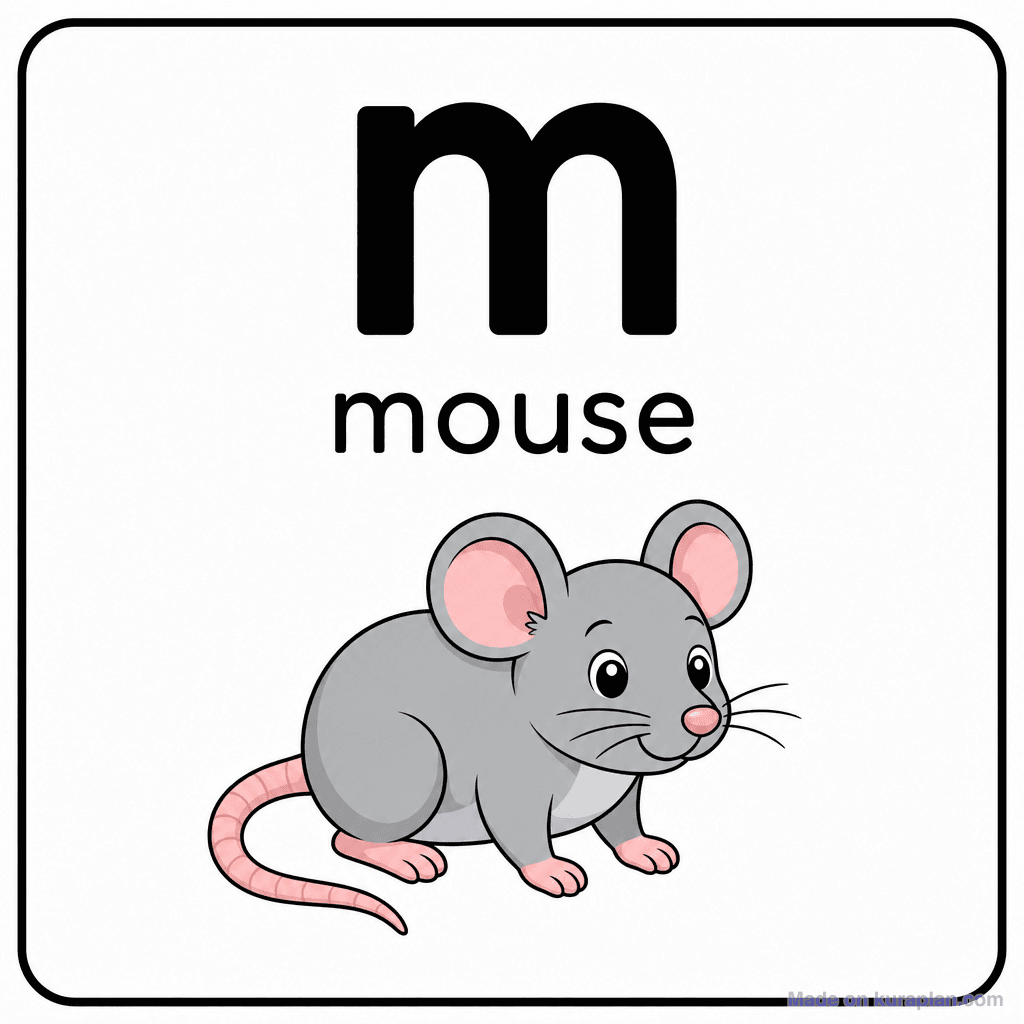 Phonics Sound "m" — mouse