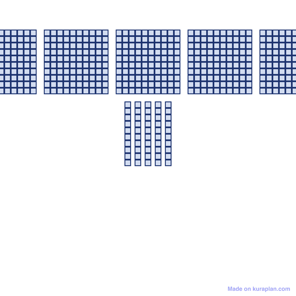 Place Value Blocks — 750