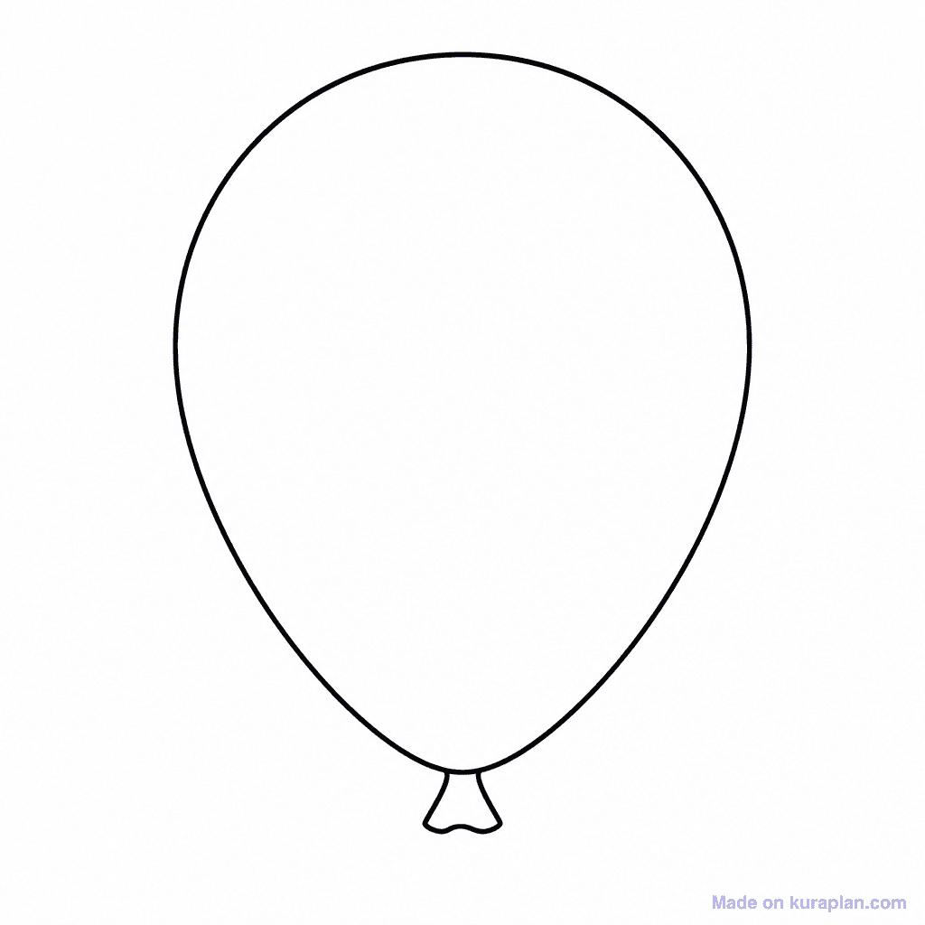 Poetry Shape Calligram Balloon