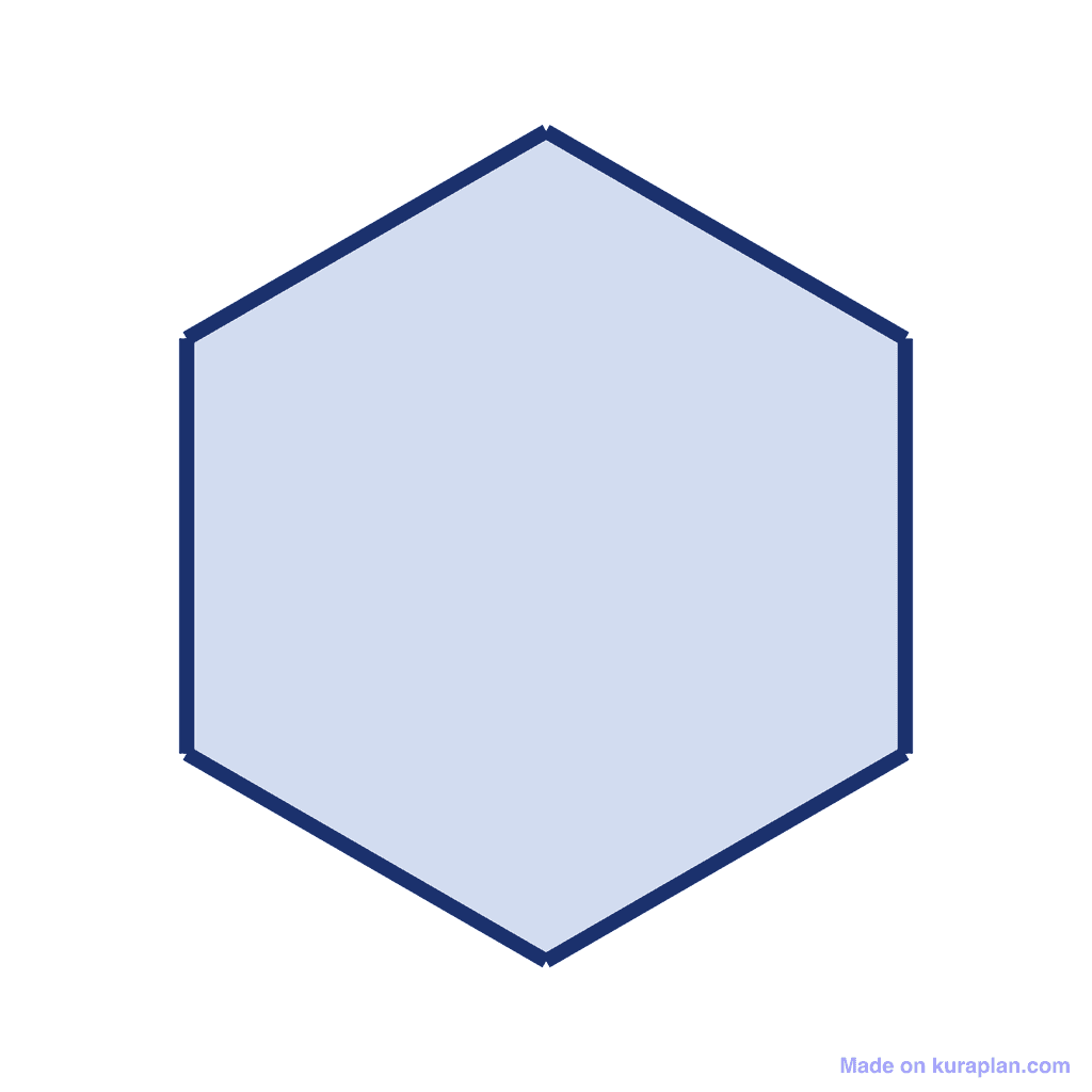 Regular Hexagon (6 sides)