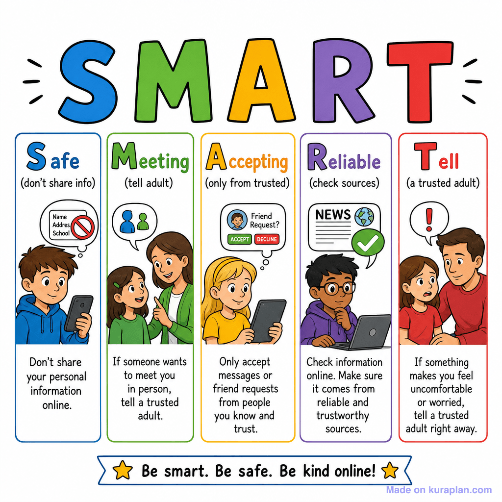 Online Safety illustration sample