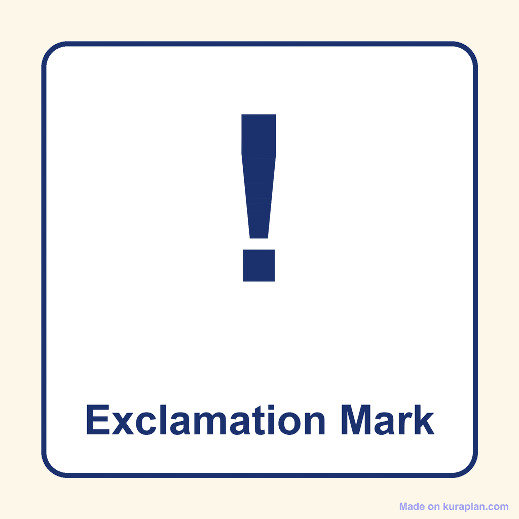 Punctuation — Exclamation Mark