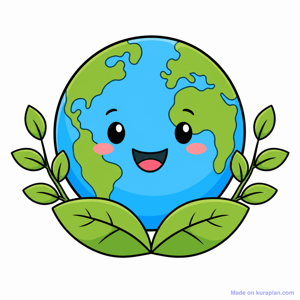Seasonal Earth Day Globe