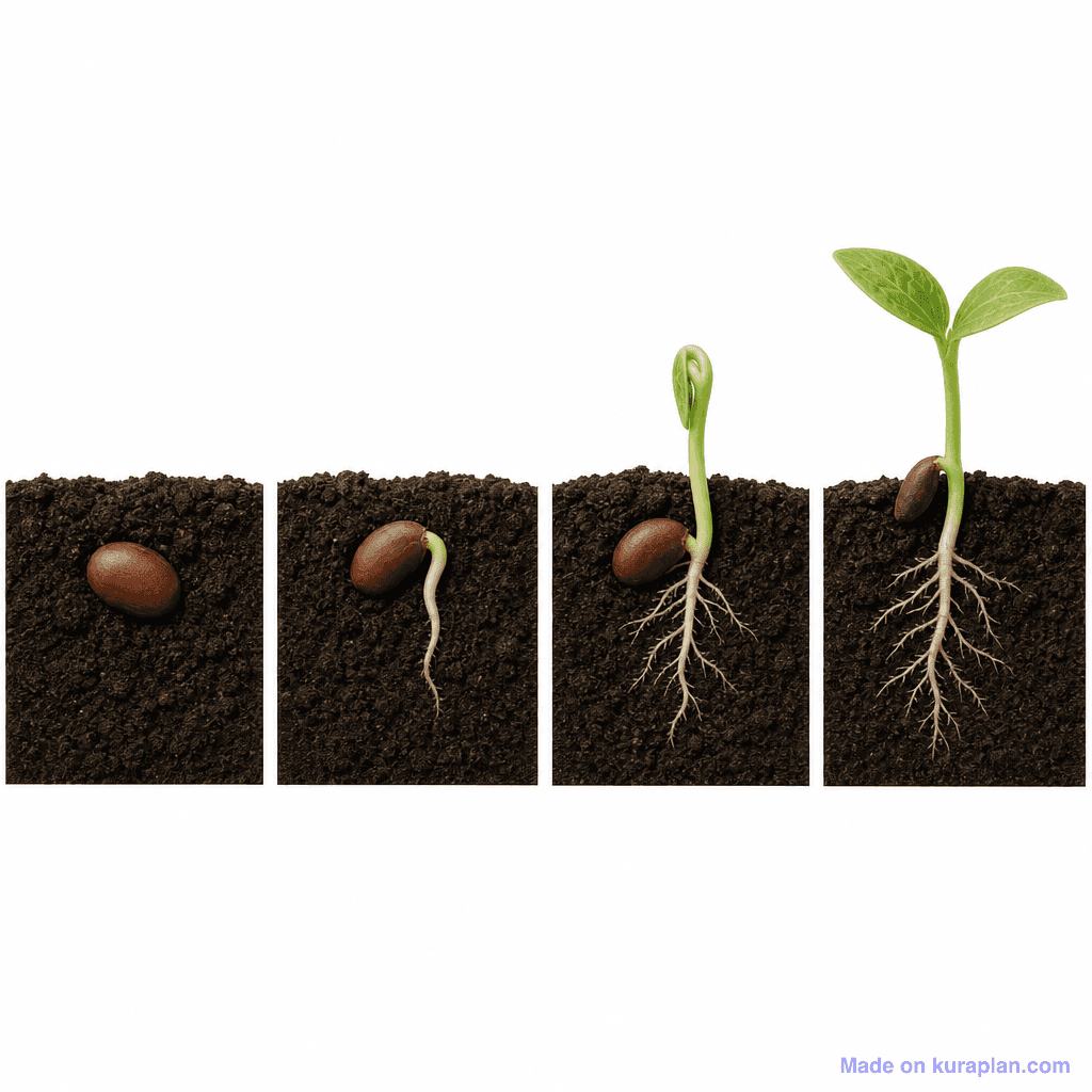 Seed Germination 4 Stage