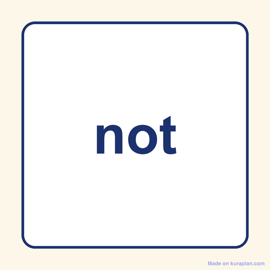 Sight Word — not