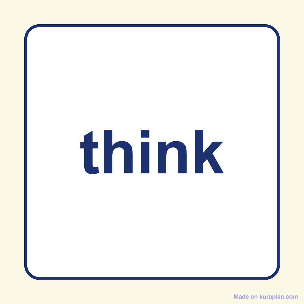 Sight Word — think