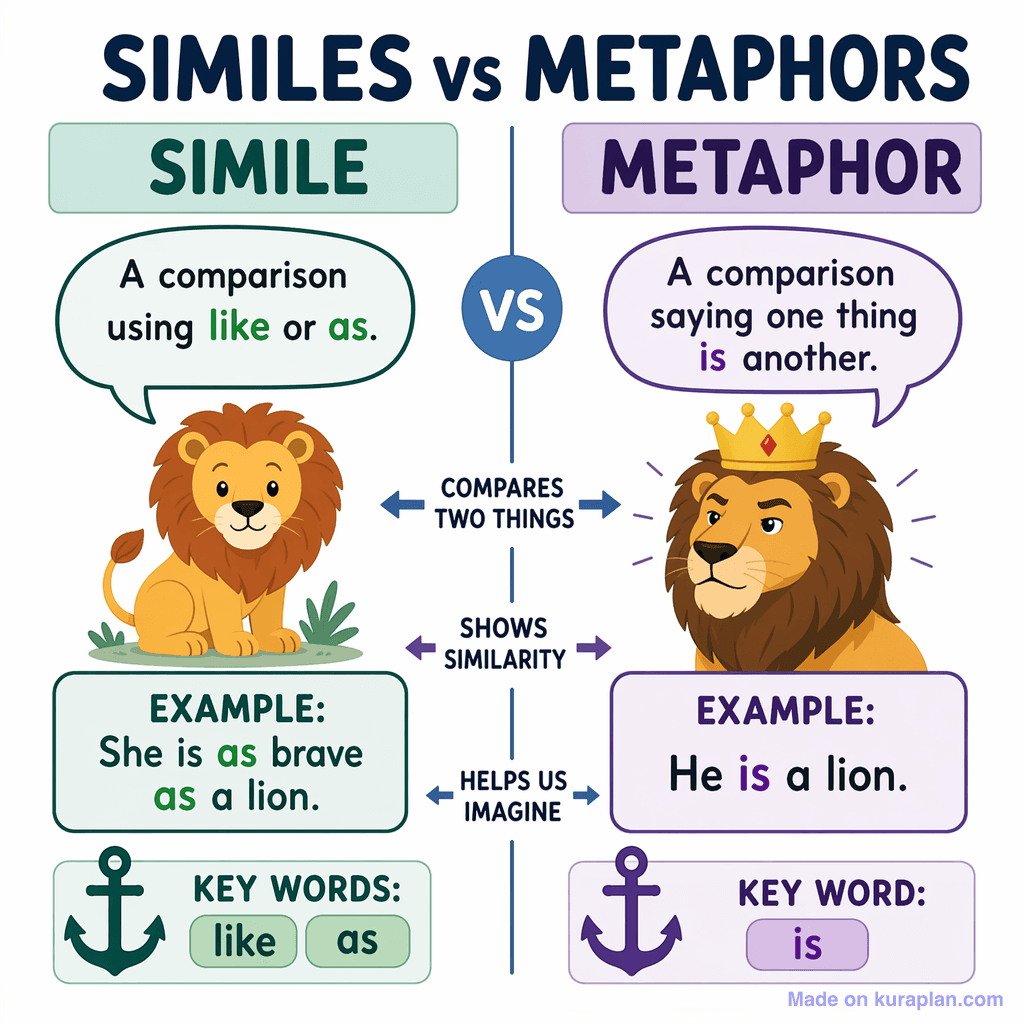 Similes and Metaphors (simple)