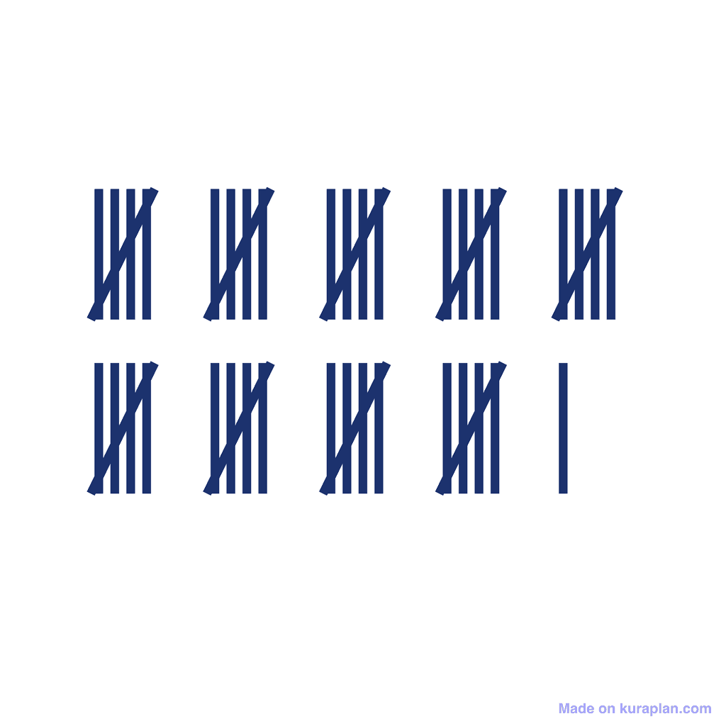 Tally Marks — 46