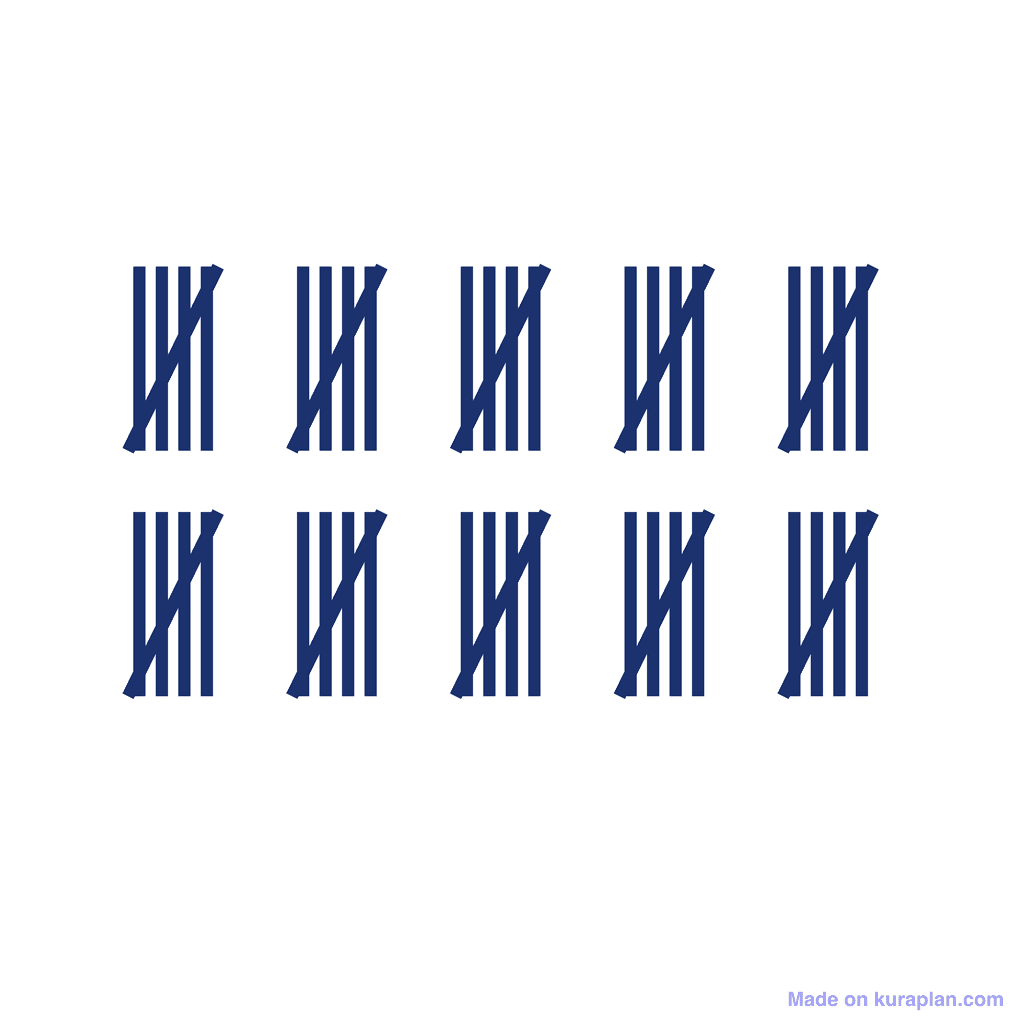 Tally Marks — 50