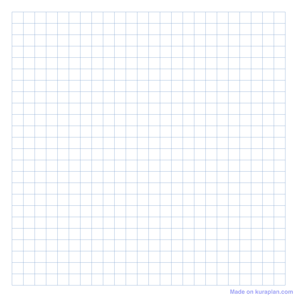 Grid Paper — 24×24 (blank)
