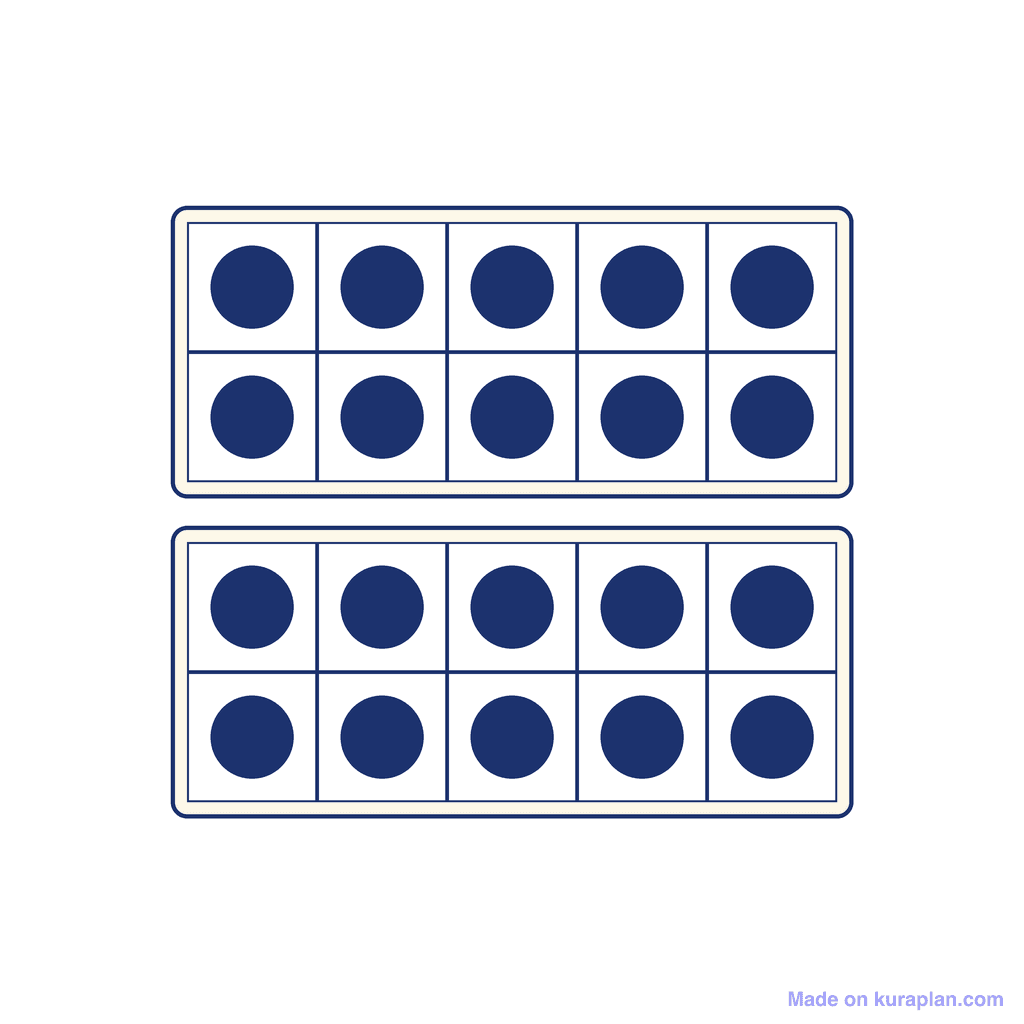 Ten Frame — 20 (Twenty)