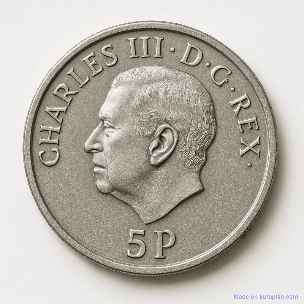 UK 5 pence