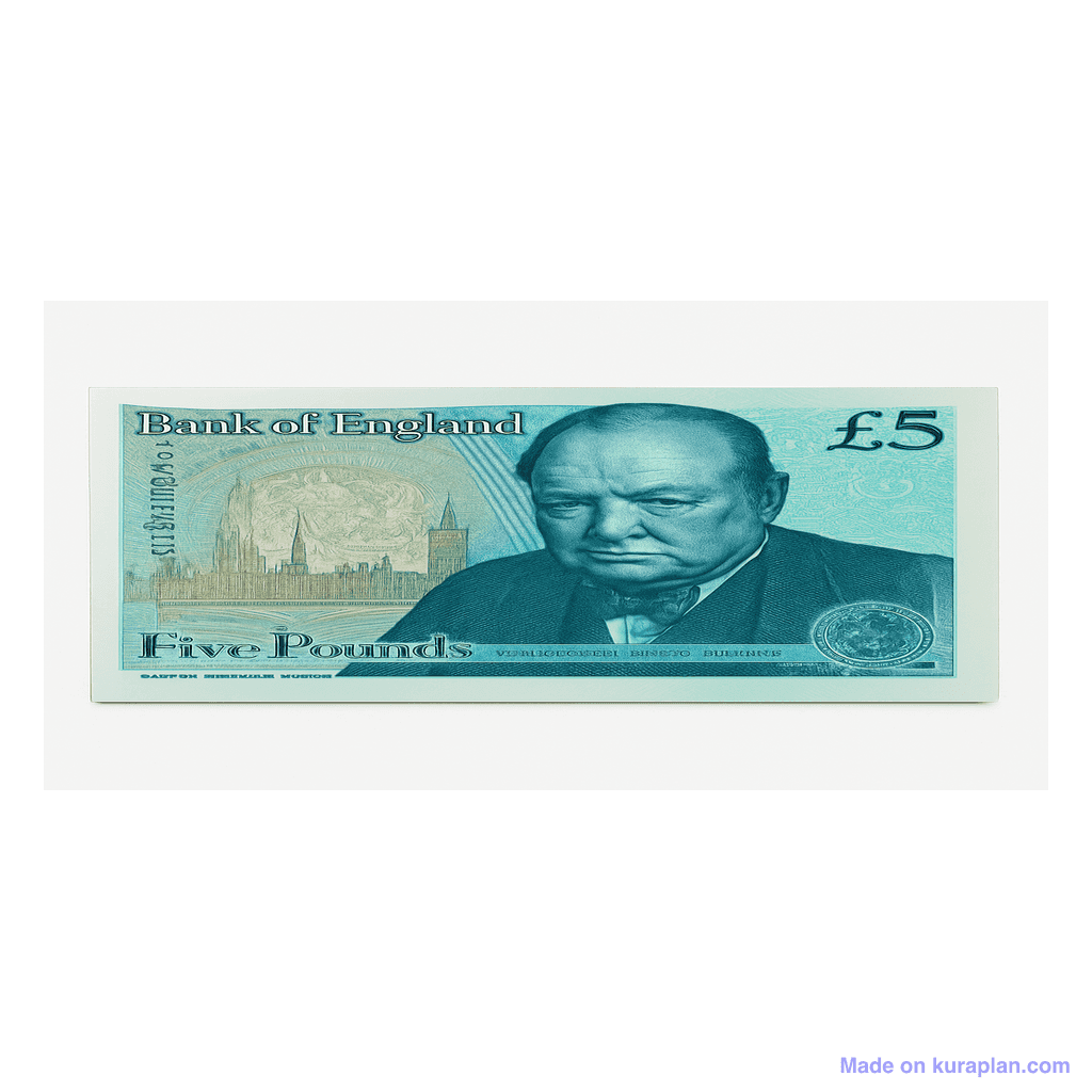 UK £5 note