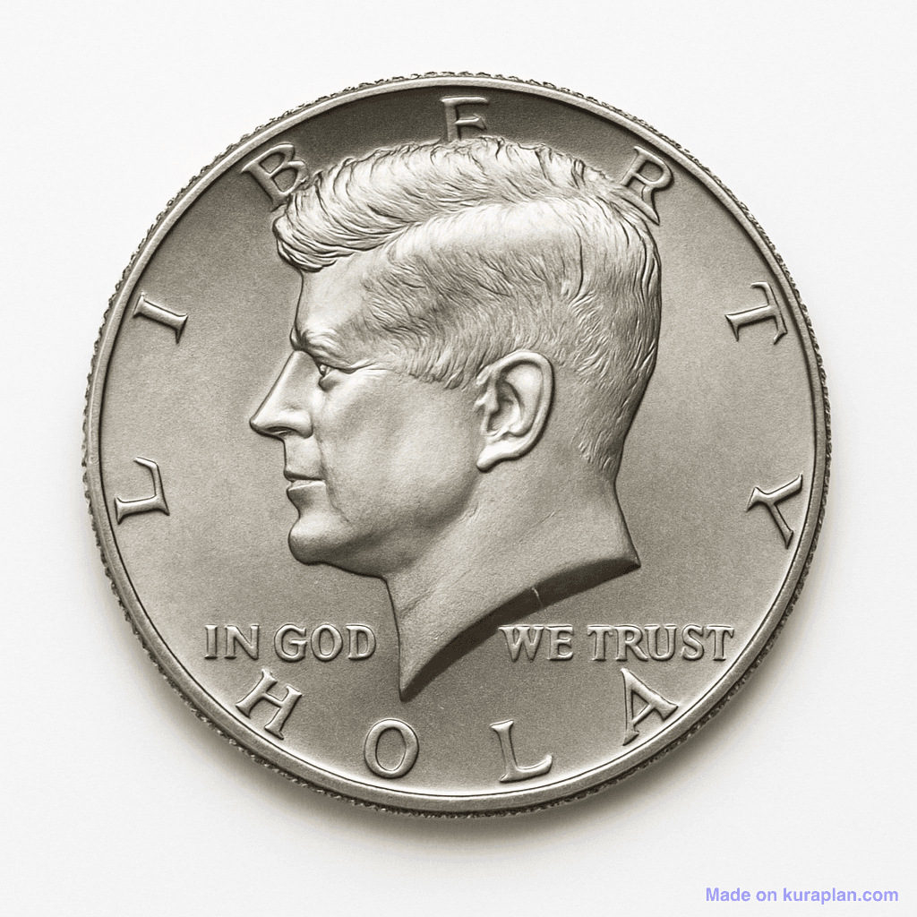 US 50 cents (half dollar)