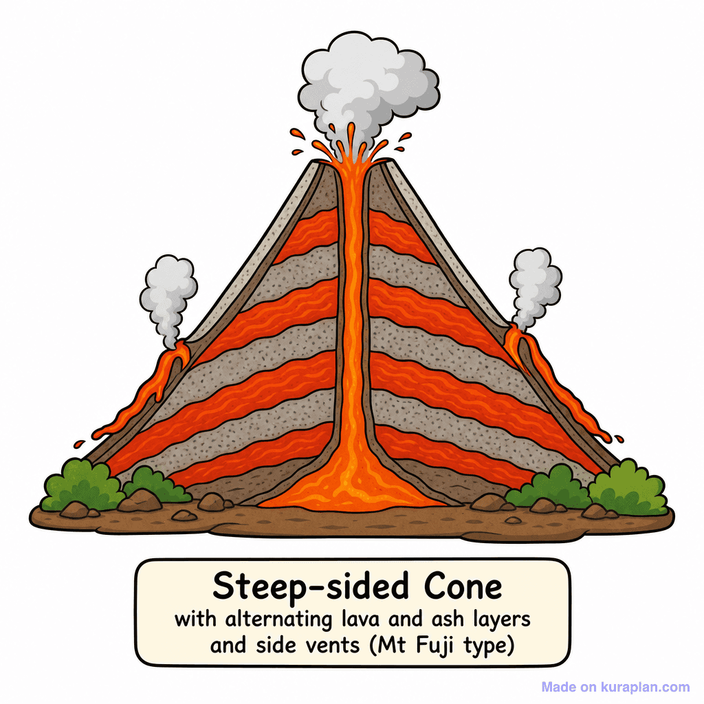 Volcano Composite Stratovolcano